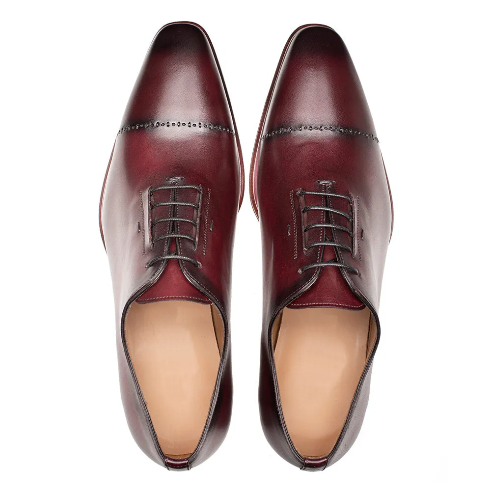 Obeeze Handmade Patina Captoe Oxford