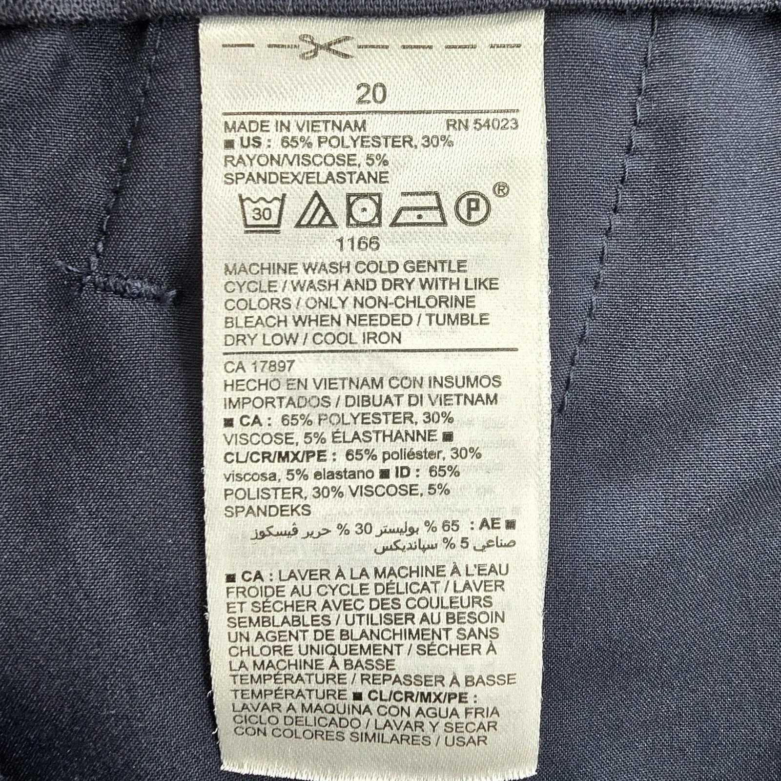 Old Navy Blue Wide Leg Bootcut Pants Bottoms Classic Executive Trousers Plus 20