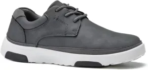 OrthoComfoot Men's Orthopedic Leather Dress Walking Shoes: Comfortable Arch Support Fashion Sneakers for Plantar Fasciitis, Orthotic Causal Business Shoes for Heel Foot Pain Relief