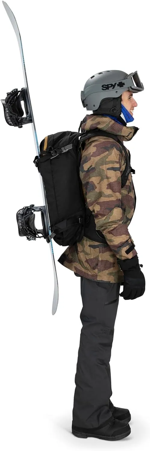 Osprey Soelden 32L Men's Ski and Snowboard Backpack, Black