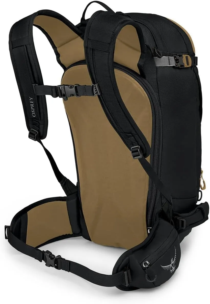 Osprey Soelden 32L Men's Ski and Snowboard Backpack, Black
