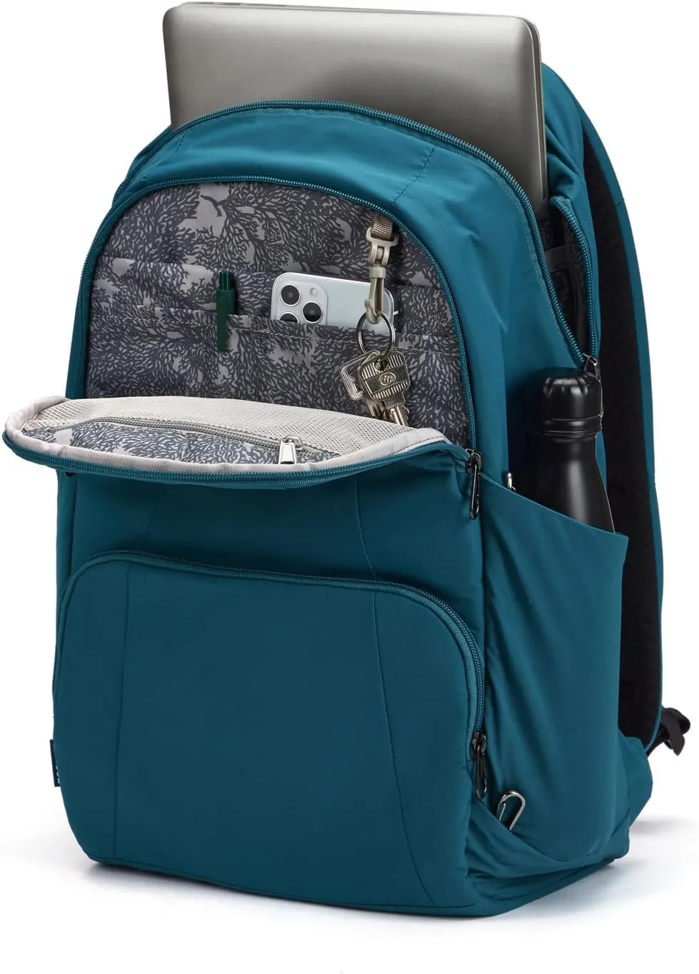 Pacsafe Metrosafe LS450 Anti Theft 25L Backpack, Tidal Teal