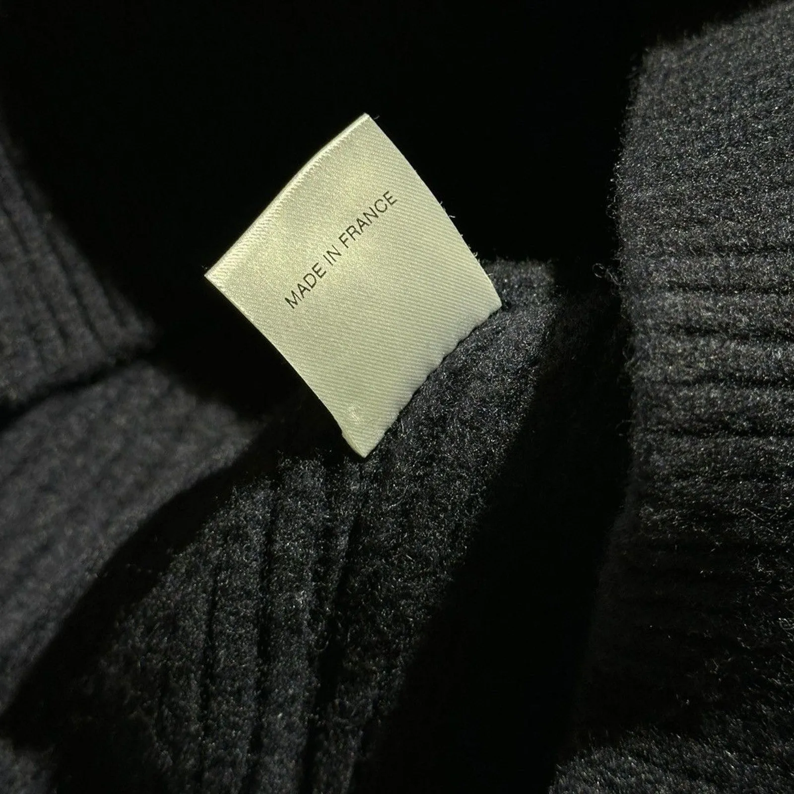 Padded structured sweater