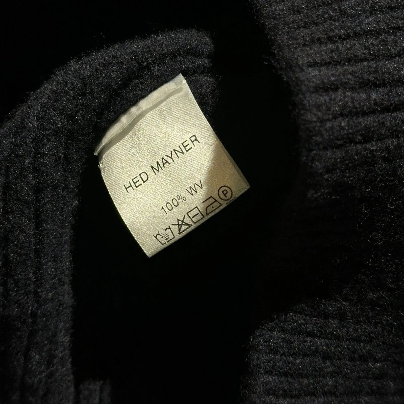 Padded structured sweater