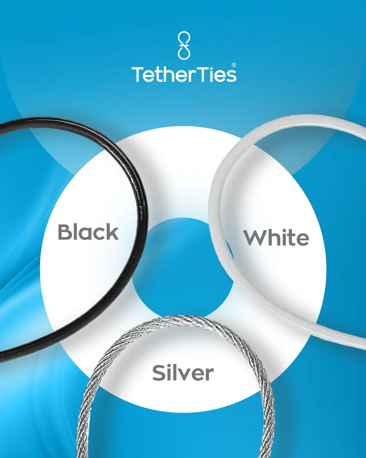 Patented Pre-Assembled Adapter Ties - Anti-Theft Cable Locks for Tools, Dongles, Tethers, Computer adapters. Steel Cable, Security Lock, Easy Installation with Free Crimping Tool
