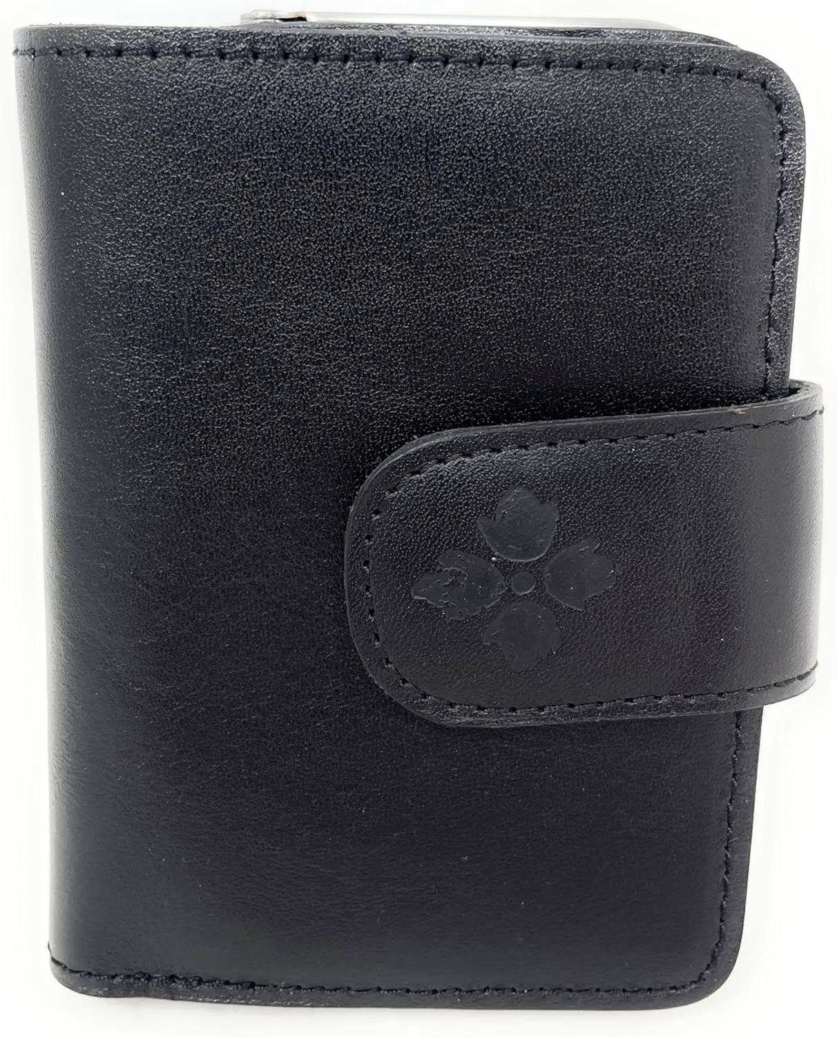 Patricia Nash Leather Iberia Bifold Wallet, Black