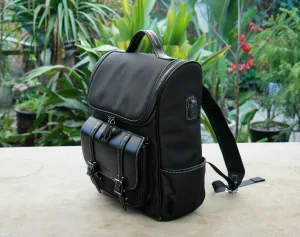 【PDF Pattern】Nylon leather backpack Pattern，Women's Nylon Backpacks, Nylon and Vegan Leather Rucksack Pattern, leather backpack Pattern