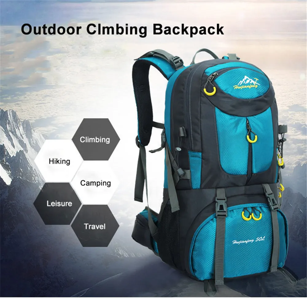 Personalized Backpack Waterproof Camping Outdoor Smart