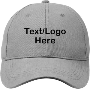 Personalized Embroidery Custom Personalized Cap Your Text here 6 Panel Structured Embroidered Classic