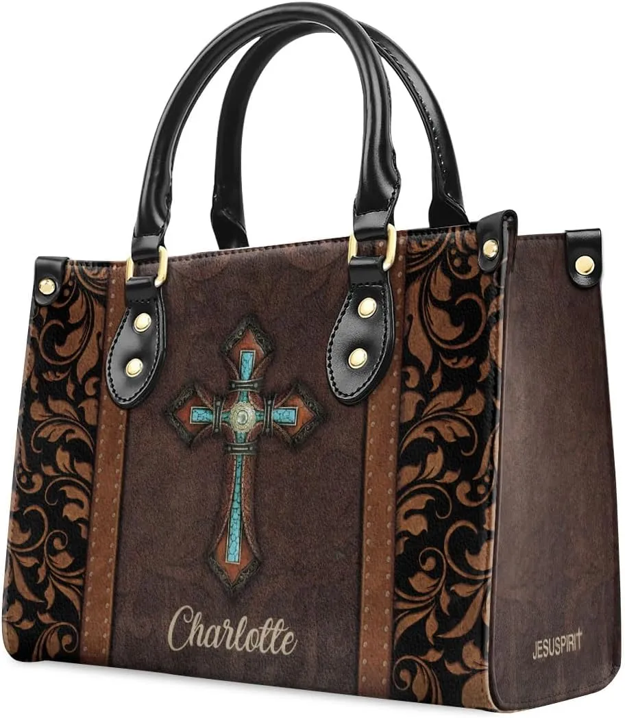 Personalized Leather Handbags For Women - Christmas Gifts For Women - Christian Gifts