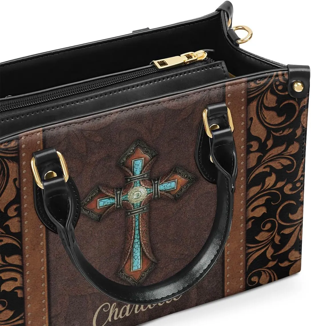 Personalized Leather Handbags For Women - Christmas Gifts For Women - Christian Gifts