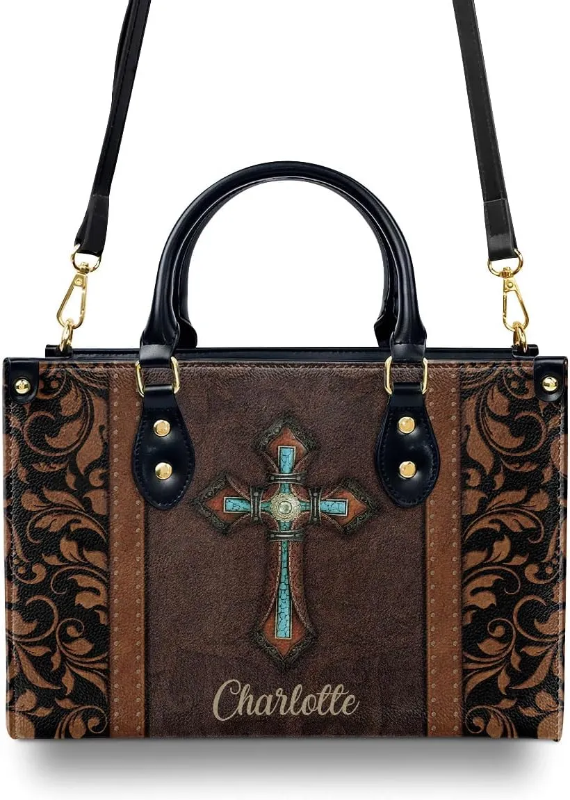 Personalized Leather Handbags For Women - Christmas Gifts For Women - Christian Gifts