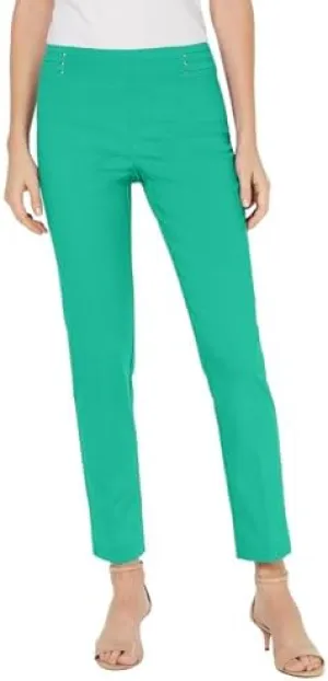 Petite Studded Pull On Pants