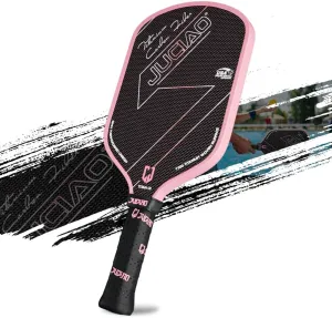 Pickleball Paddles T700 Titanium Carbon Fiber Pickleball Racket USAPA Approved Major Pickleball Rackets Thermoformed Unibody Pickleball Paddle with 16MM Honeycomb Core
