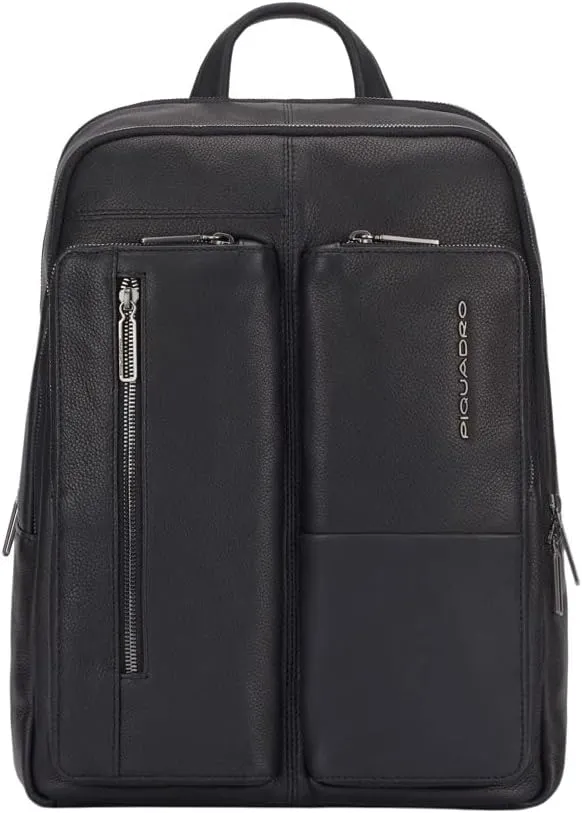 PIQUADRO Men's Business, Black, S
