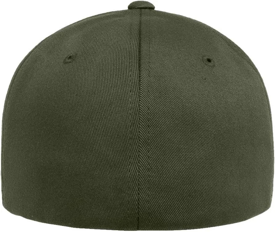 Plymouth Muscle Cars Logo New Side Panel Fully Embroidered Flexfit 6277 Athletic Baseball Fitted Hat Cap