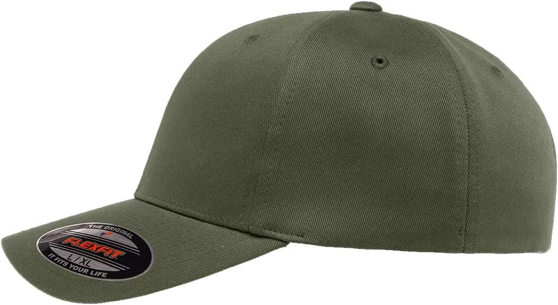 Plymouth Muscle Cars Logo New Side Panel Fully Embroidered Flexfit 6277 Athletic Baseball Fitted Hat Cap