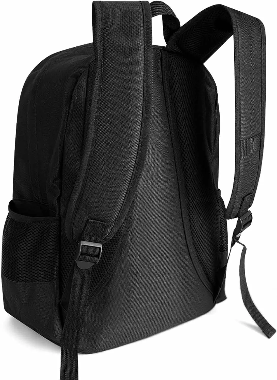 Polyester Daypack Backpack for Sports Travel Running - Big Capacity Anti-Theft Multipurpose Carry On Bag, Sausage Dog Dachshund Art Laptop Book Bag Rucksack