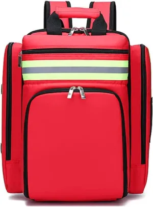Portable First Aid Kit Bag, Emergency Responder Trauma Bag, Emergency Backpack for Flood Prevention and Emergency Medical Supplies Storage Case