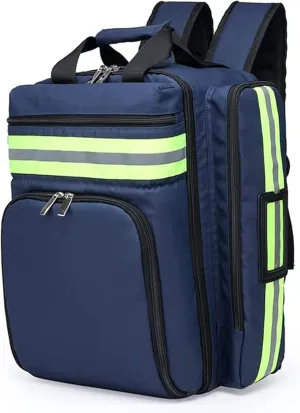 Portable First Aid Kit Bag, Emergency Responder Trauma Bag, Emergency Backpack for Flood Prevention and Emergency Medical Supplies Storage Case