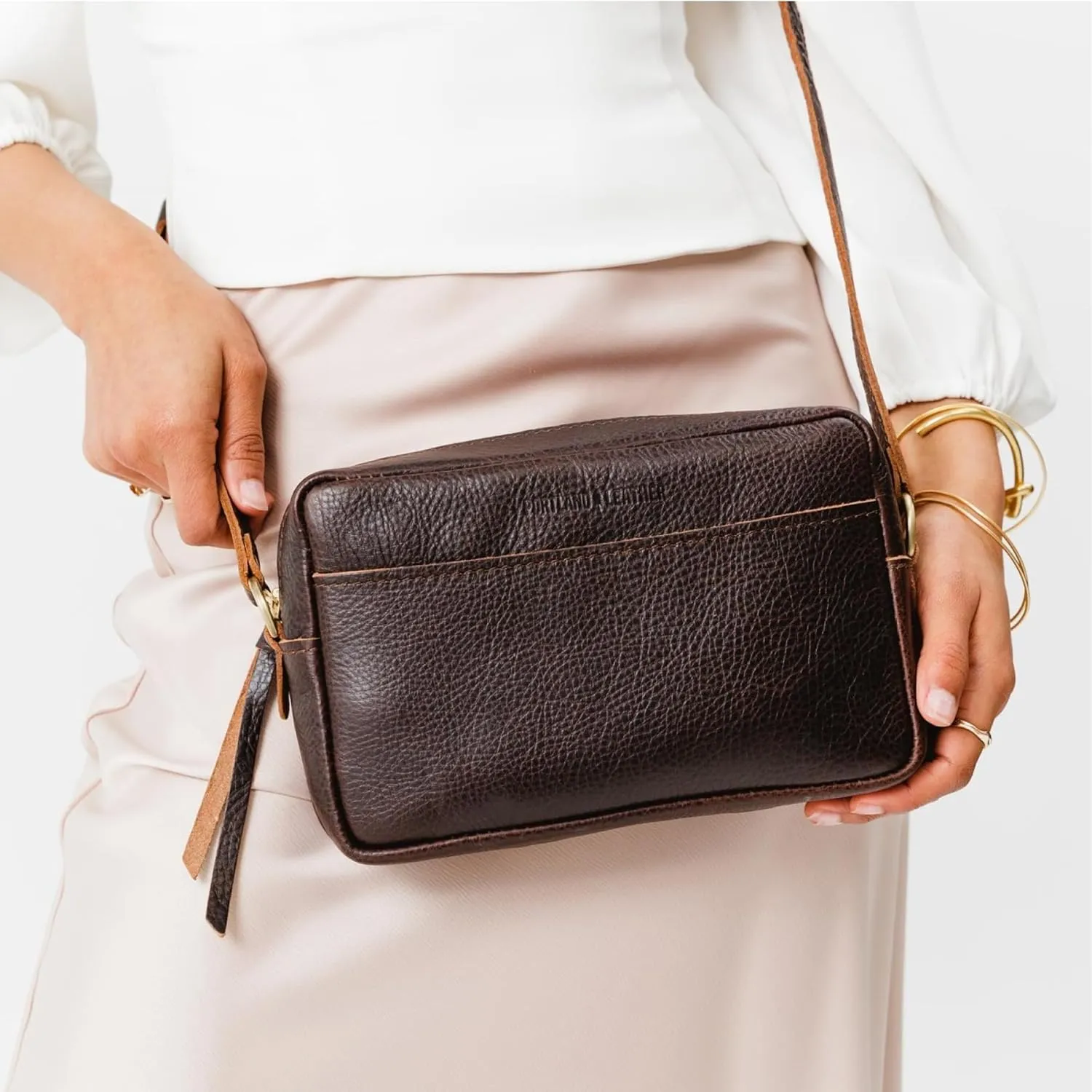 Portland Leather Goods Large Camera Bag Purse for Women – Handmade from the Finest Full-Grain Hides