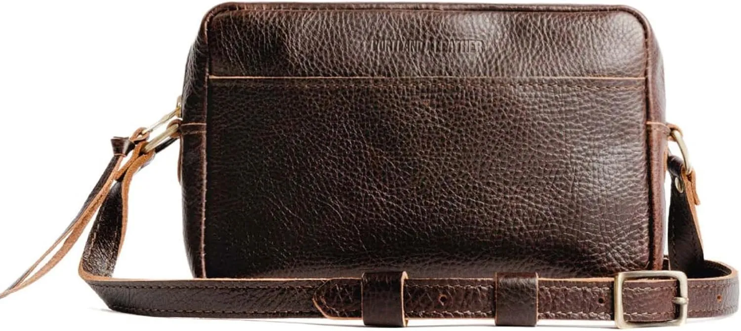 Portland Leather Goods Large Camera Bag Purse for Women – Handmade from the Finest Full-Grain Hides