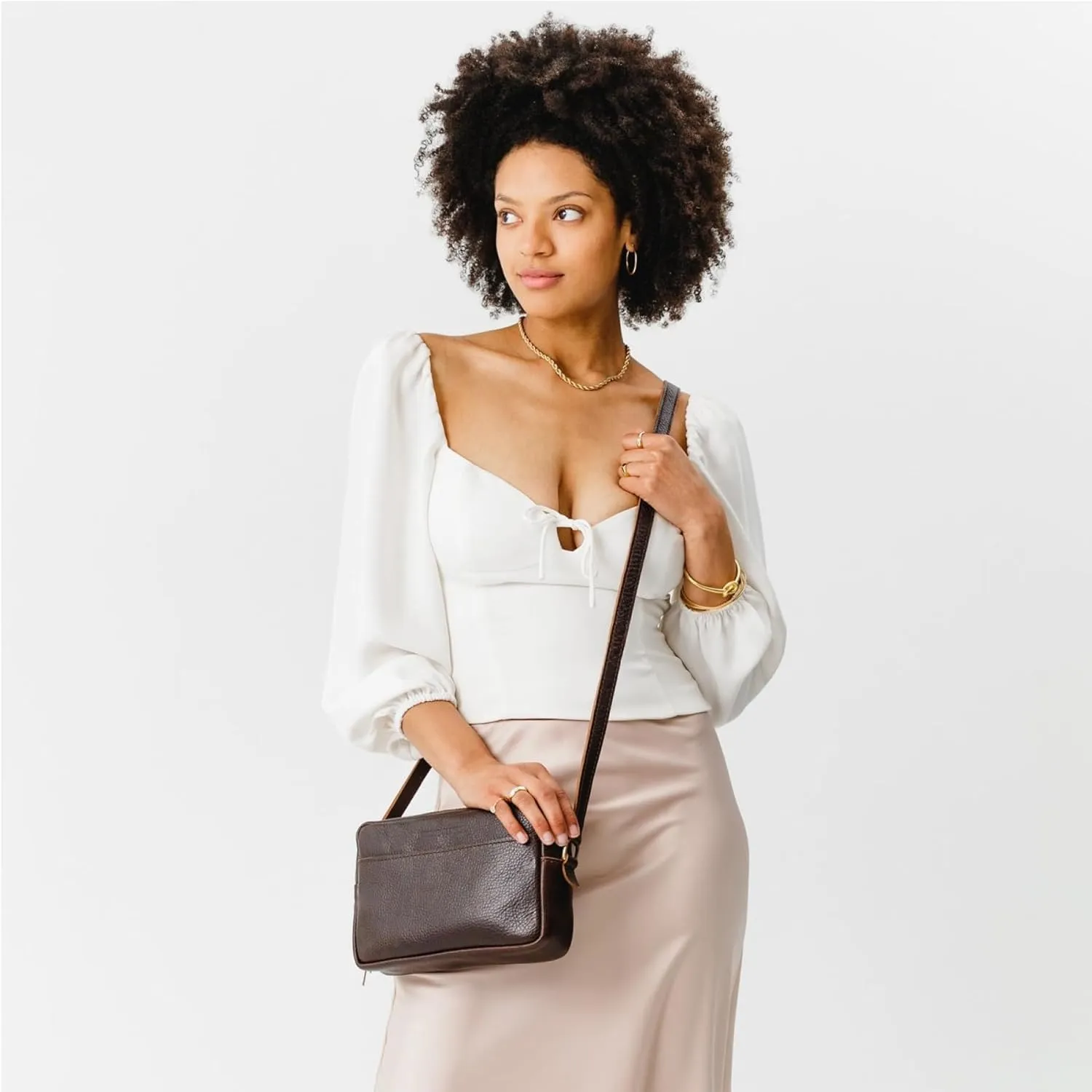 Portland Leather Goods Large Camera Bag Purse for Women – Handmade from the Finest Full-Grain Hides