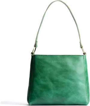 Portland Leather Goods Triangle Shoulder Bag for Women – Handmade from the Finest Full-Grain Hides