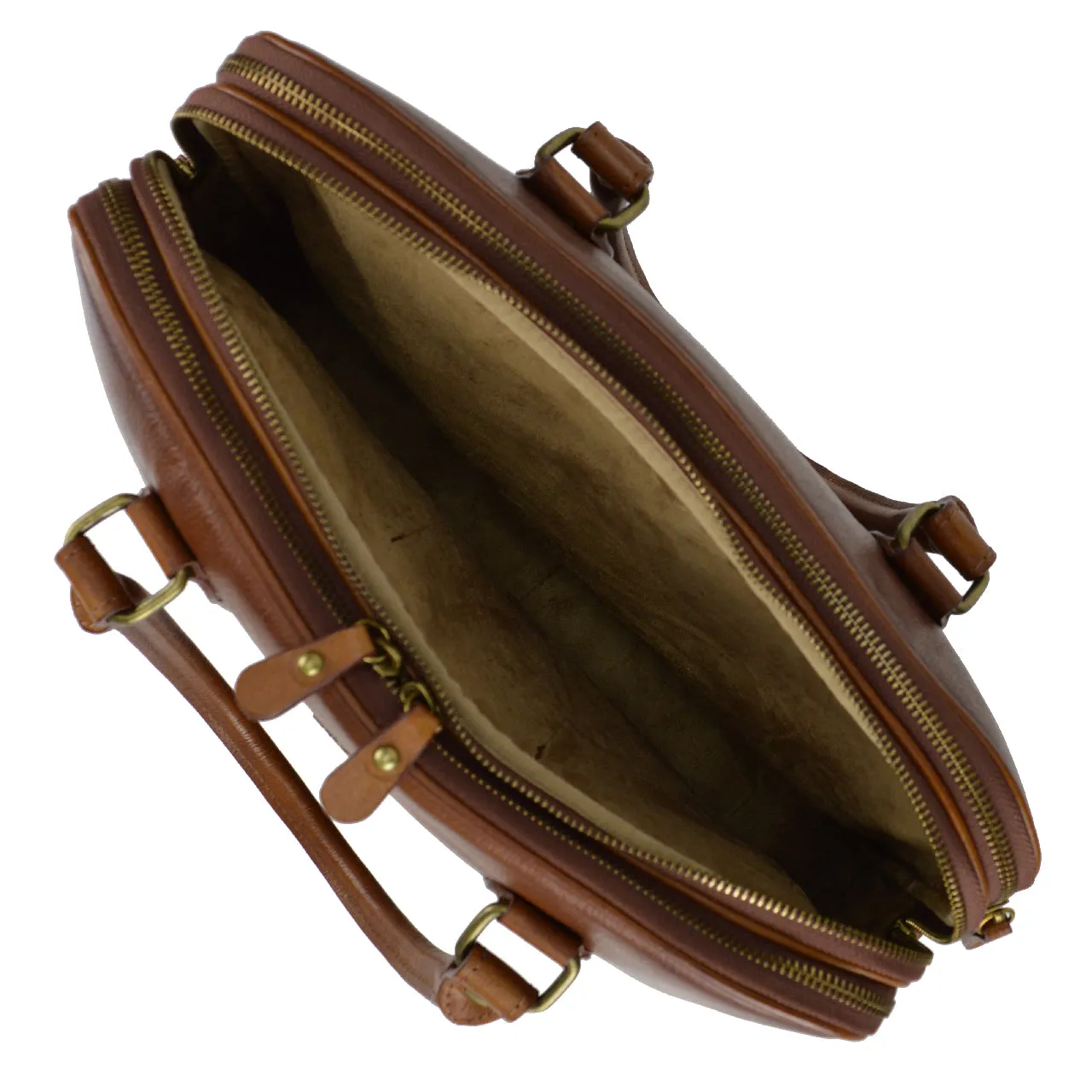 Pratesi Briefcase Magliano in genuine Italian leather - SZN