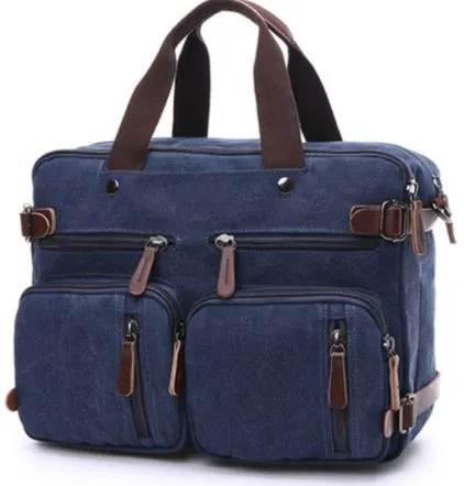 Premium Canvas Multi-Function Business Bag