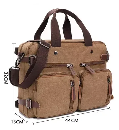 Premium Canvas Multi-Function Business Bag