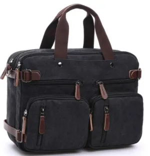 Premium Canvas Multi-Function Business Bag