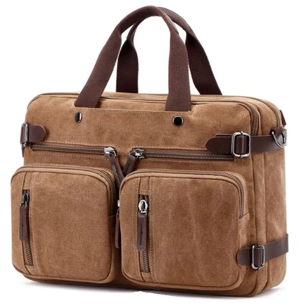 Premium Canvas Multi-Function Business Bag