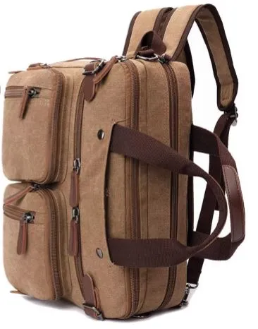 Premium Canvas Multi-Function Business Bag