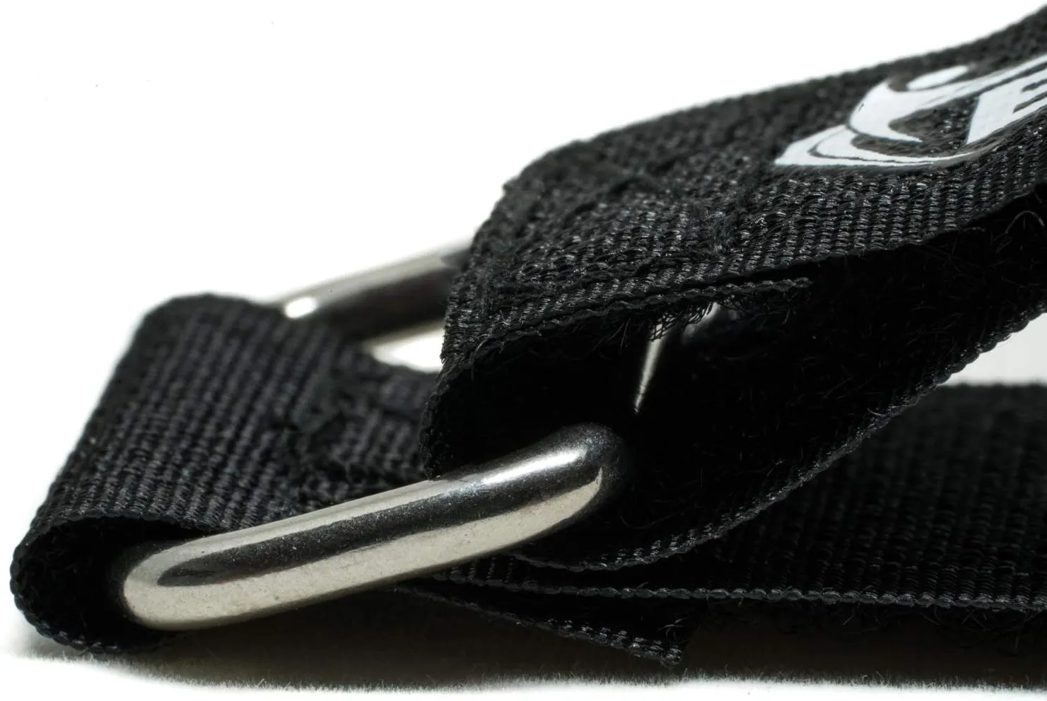 Premium Cinch Straps with Stainless Steel Metal Ring (Buckle), Reusable Durable Hook and Loop, Multipurpose Securing Straps 4 Pack - 2" x 60"