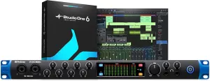 PreSonus Studio 1824c 18x20, 192 kHz, USB Audio Interface with Studio One Artist and Ableton Live Lite DAW Recording Software