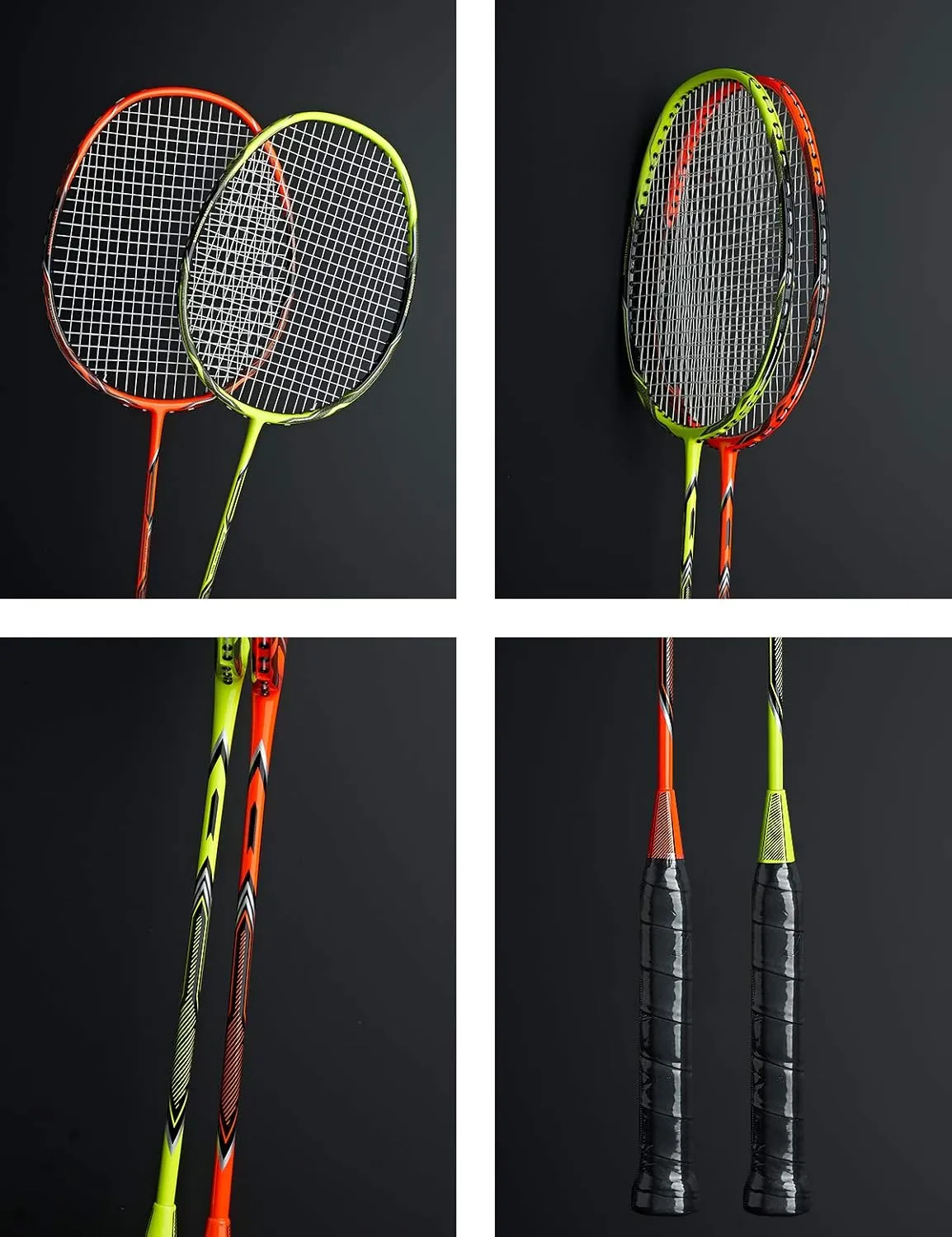 Professional Carbon Fiber Badminton Rackets Badminton Racquet for Backyards Gym