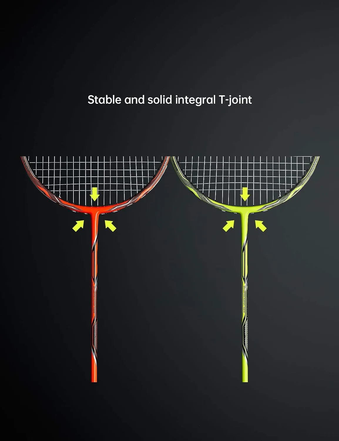 Professional Carbon Fiber Badminton Rackets Badminton Racquet for Backyards Gym