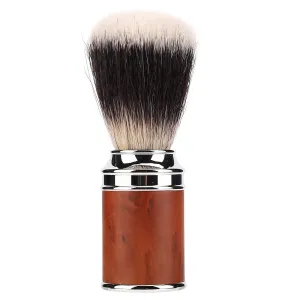 Professional Shaving Brush for Men, Salon Cleansing Foam Brush for Face Grooming, Skin Friendly Soft Nylon Barber Brush for Dirt Removal, Beard Care Shaving Cream Brush for Home Salon