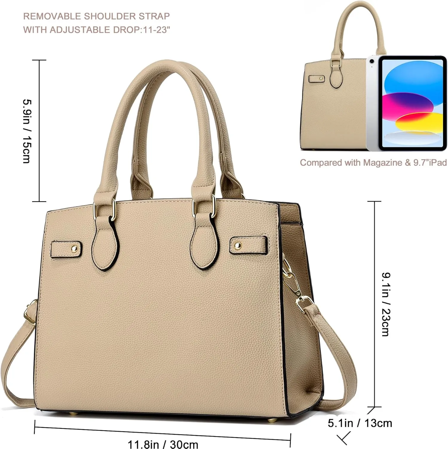Purses and Handbags for Women Satchel Fashion Ladies Top Handle Shoulder Tote Bags