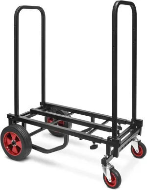 Pyle Adjustable Professional Equipment - Compact 8-in-1 Folding, Foldable and Lightweight, Hand Truck/Dolly/Platform Cart, Extends Up to 27.52'' to 44.25'' - Pyle PKEQ48