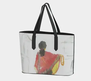 Red Scarf Tote