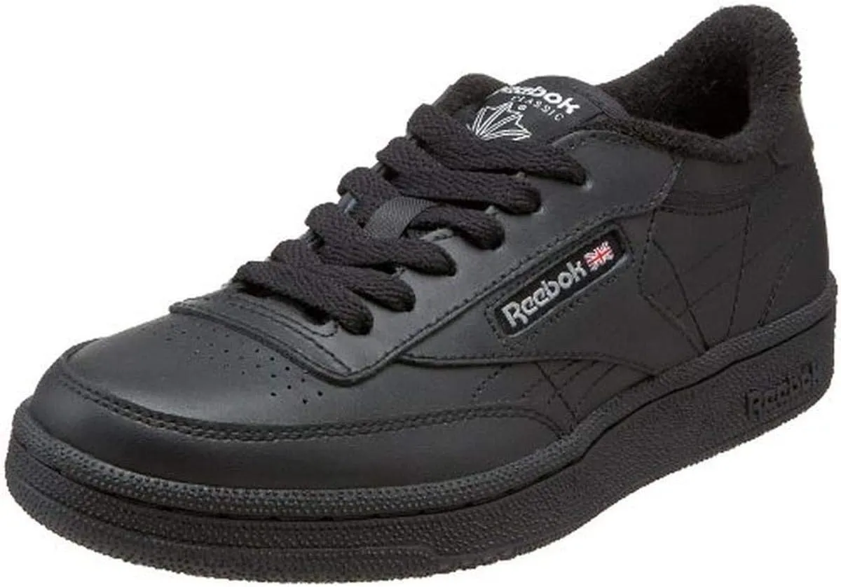 Reebok Kids' Club Fashion Sneaker,Black/Charcoal,6.5 M US Big Kid