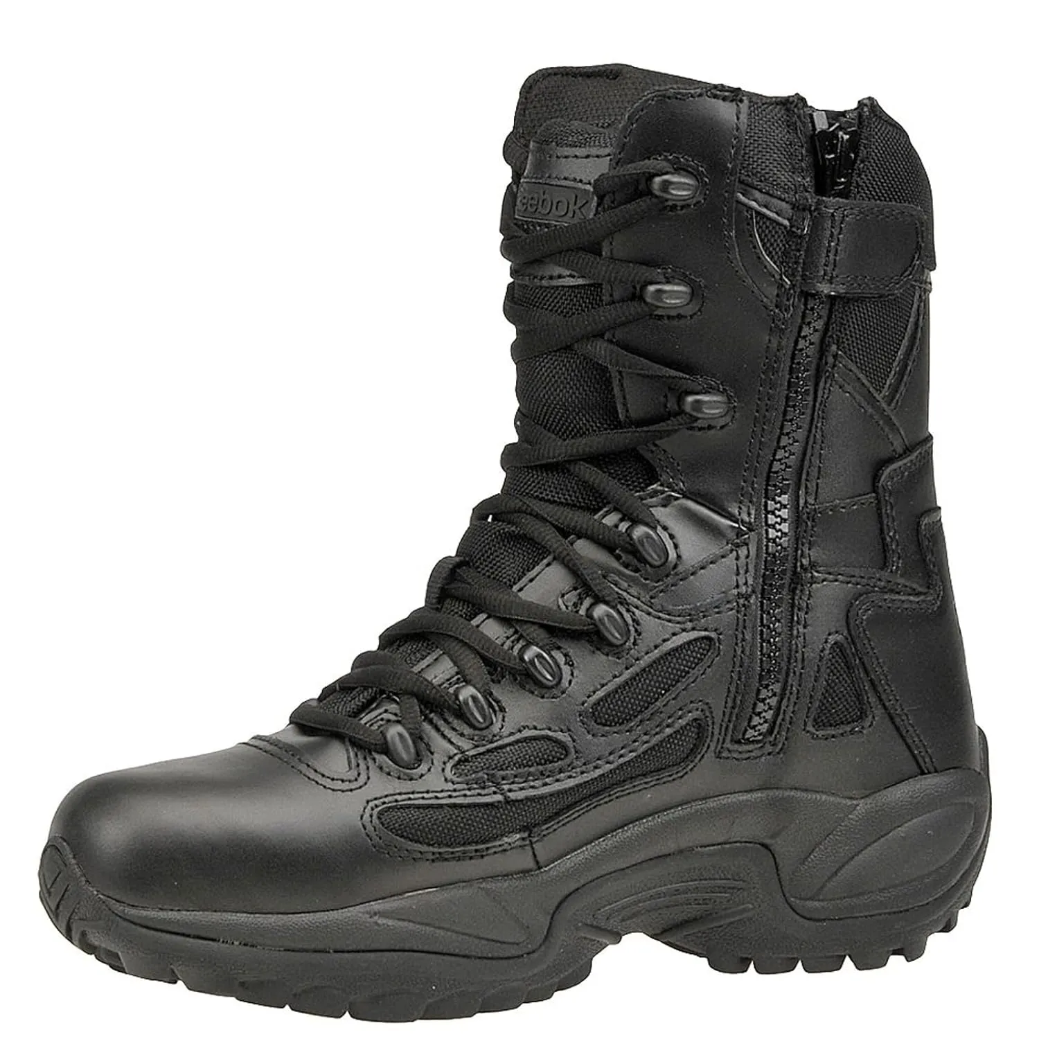 Reebok Work RAPID RESPONSE 8" Men's Boot, 11 D(M) US, Black