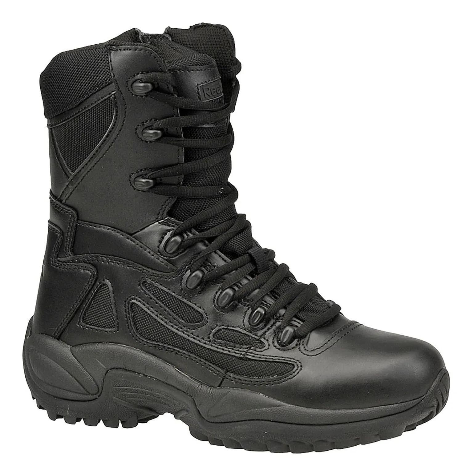 Reebok Work RAPID RESPONSE 8" Men's Boot, 11 D(M) US, Black