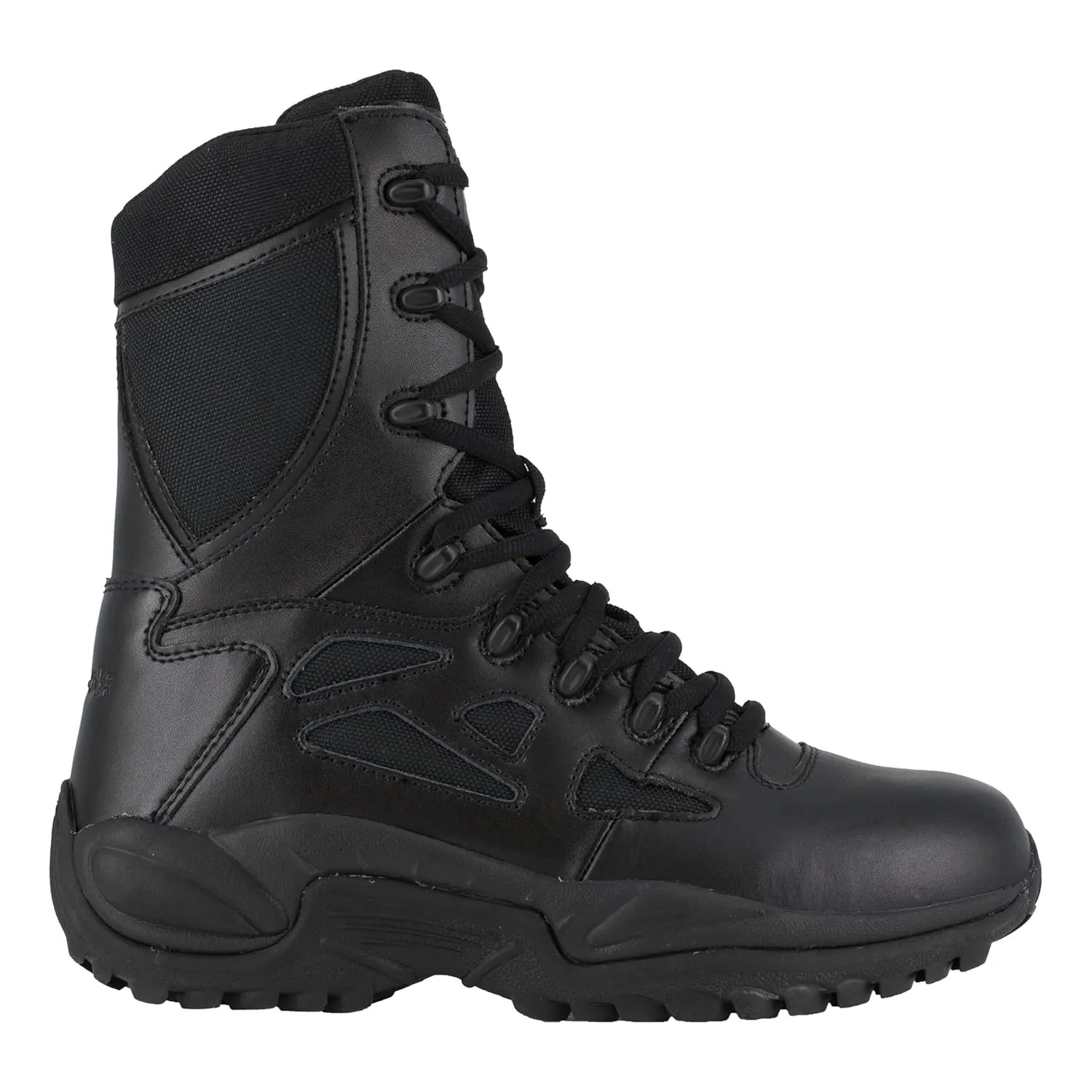 Reebok Work RAPID RESPONSE 8" Men's Boot, 9 D(M) US, Black