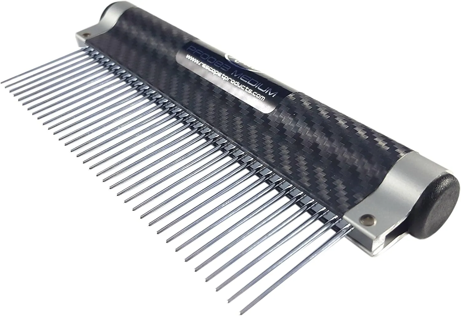 Resco USA-MADE Wrap Comb for Pets, Medium, Carbon Fiber