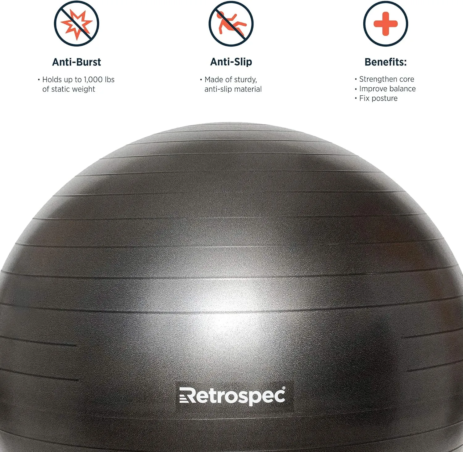 Retrospec Luna Exercise Ball