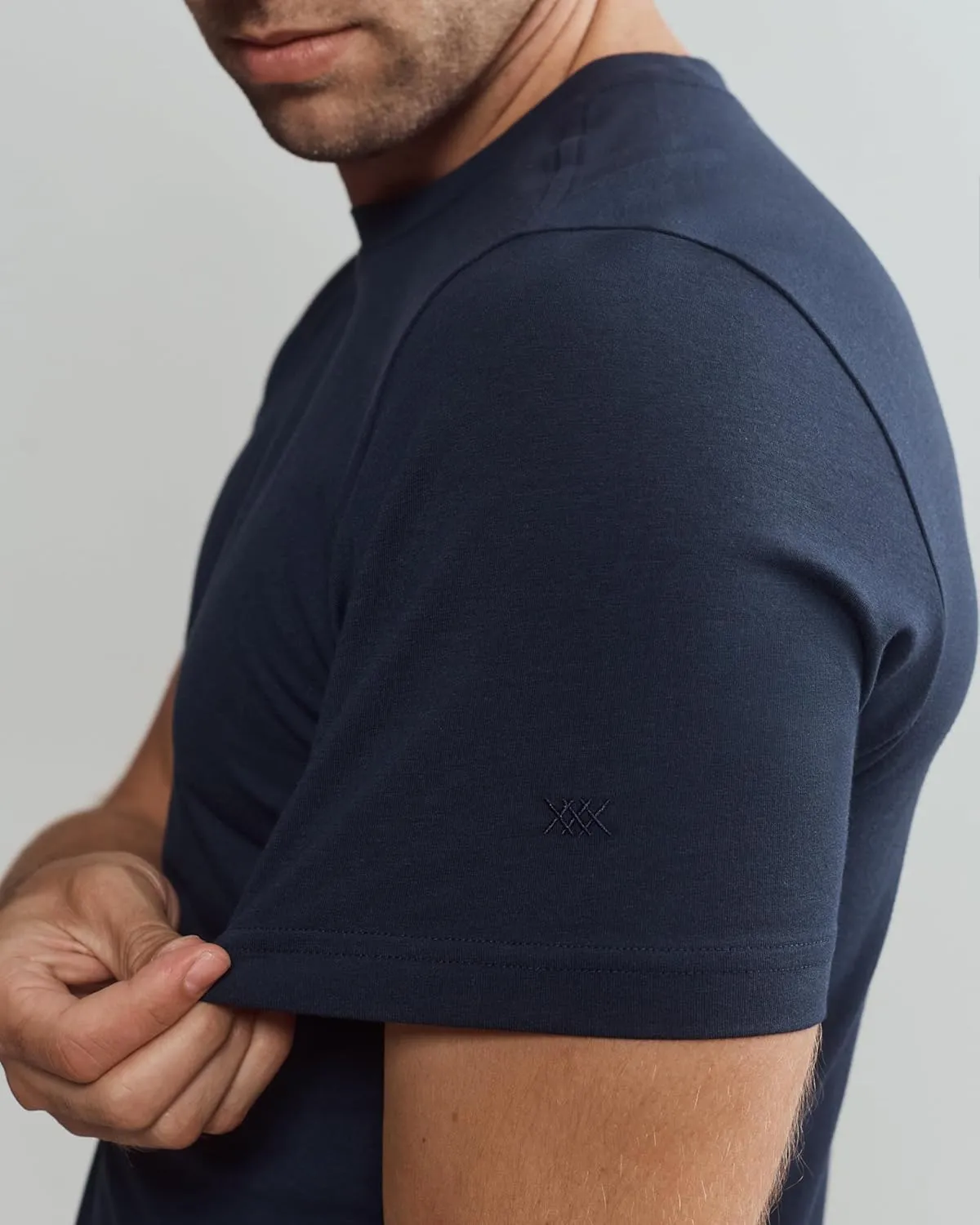 Rhone Men's Origin Performance Tee - Ultrasoft Cotton Blend Fabric, Lightweight, Moisture-Wicking, Anti-Odor T-Shirt