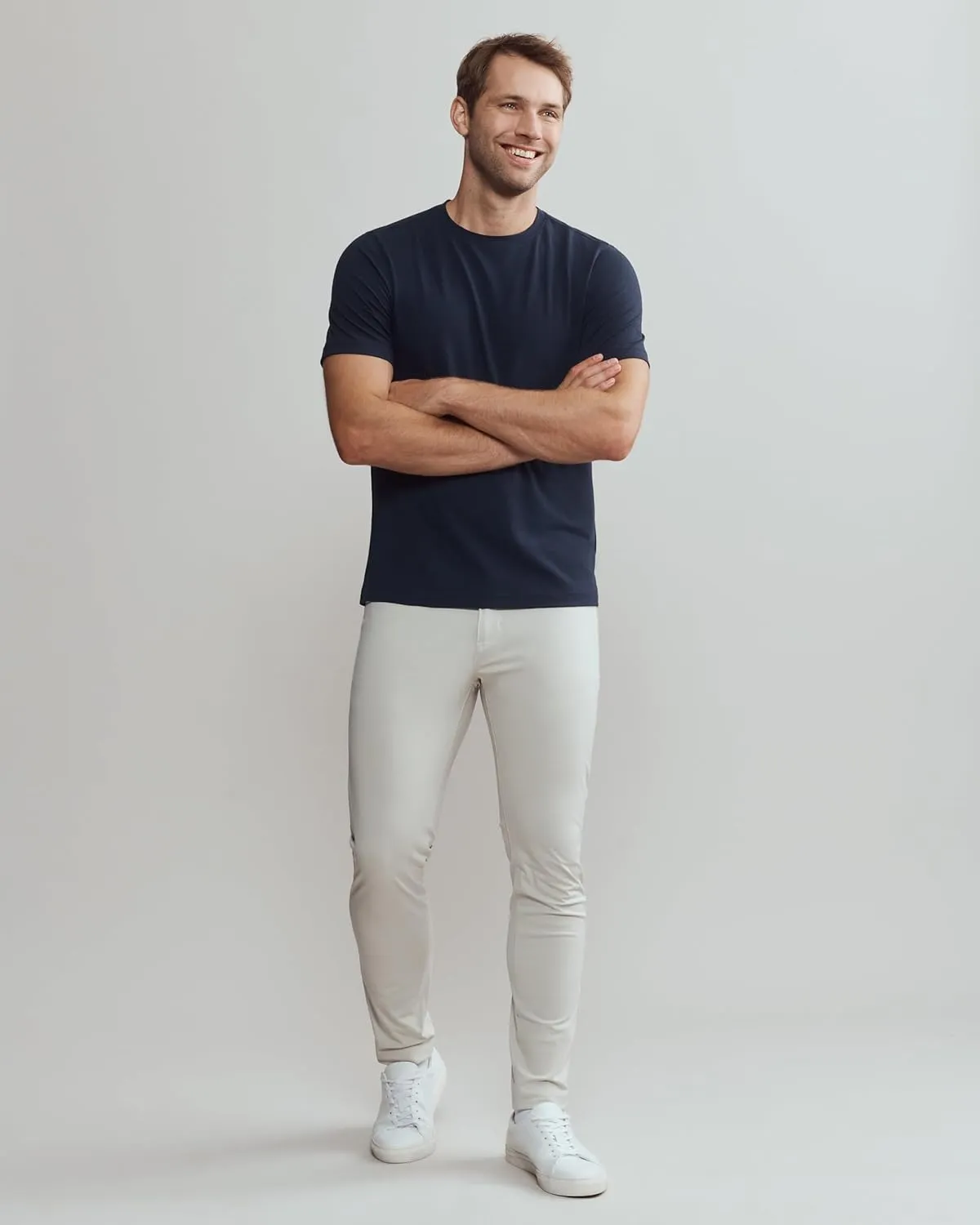 Rhone Men's Origin Performance Tee - Ultrasoft Cotton Blend Fabric, Lightweight, Moisture-Wicking, Anti-Odor T-Shirt